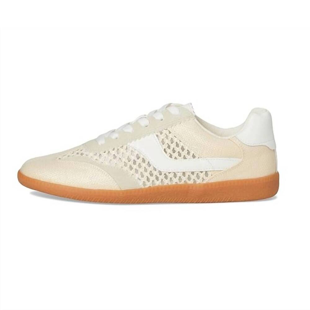 NEW DIRTY LAUNDRY womens tropics raffia-me sneakers in natural/raffia - Picture 2 of 4